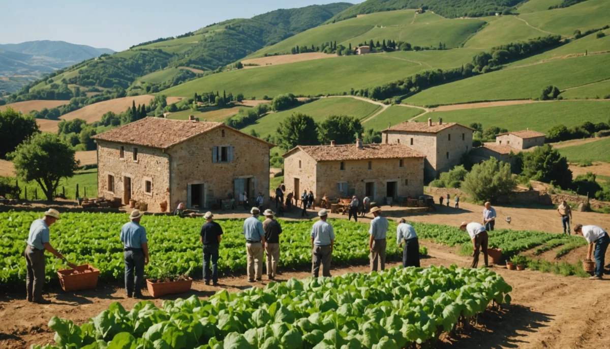 trouver ferme wwoofing italie