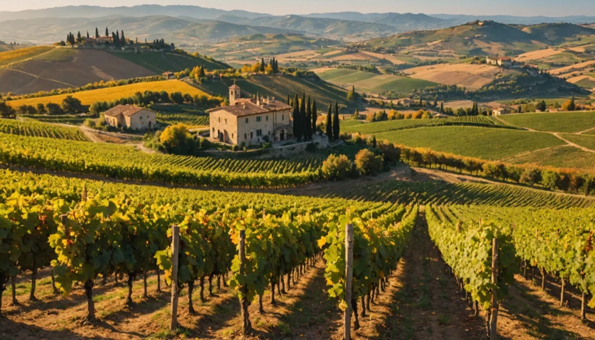 Italie en automne