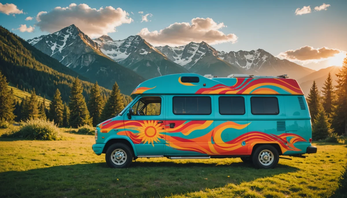 covering camping car