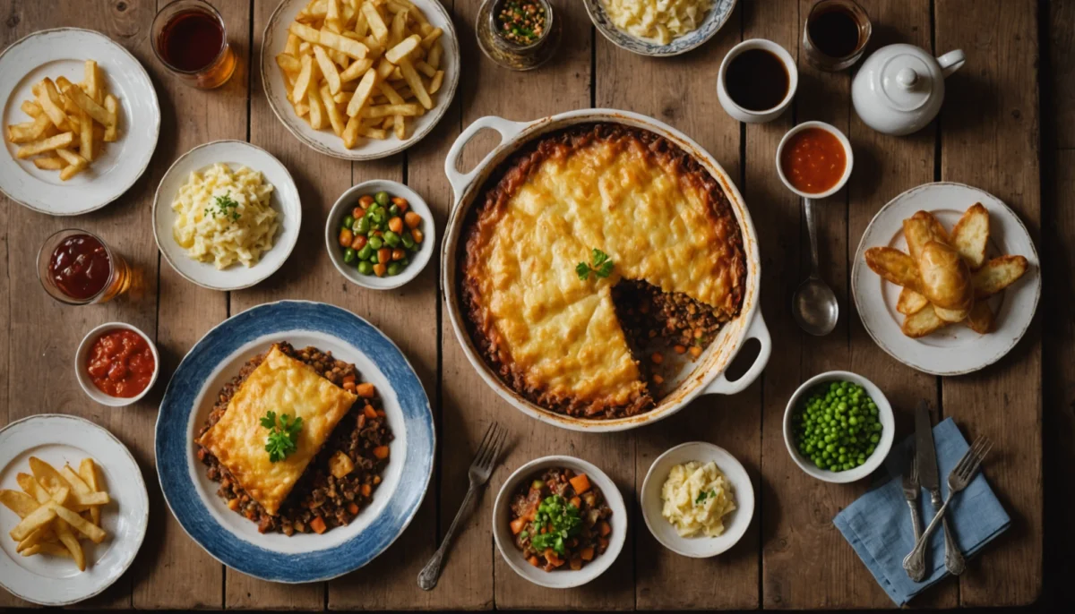Gastronomie anglaise authentique